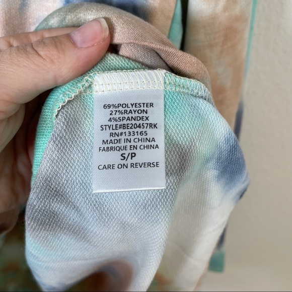 White Willow Tie-Dye Sweater Sz Small - Picture 7 of 13